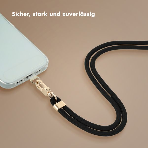 Selencia Universal-Handykette - Schwarz
