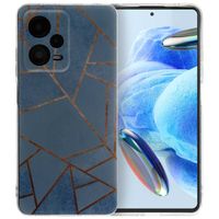 imoshion Design Hülle für das Xiaomi Redmi Note 12 Pro - Blue Graphic