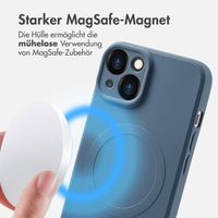 imoshion Color Back Cover mit MagSafe Apple iPhone 14 - Dunkelblau