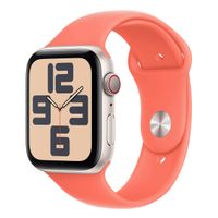 Apple Sport Band für die Apple Watch Series 1 bis 9 / SE (38/40/41 mm) | Series 10 (42 mm) - Größe M/L - Tangerine