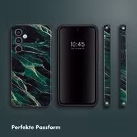 Selencia Vivid Tough Back Cover für das Samsung Galaxy A35 - Chic Marble Quartz