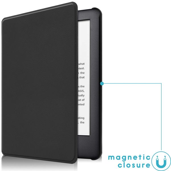 imoshion Slim Hard Case Sleepcover für das Amazon Kindle 10 - Schwarz