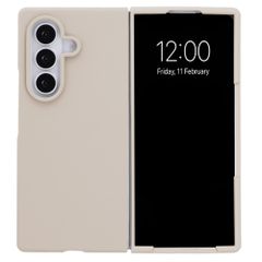 Accezz Liquid Silikoncase mit MagSafe Samsung Galaxy Z Fold 8 Ultra - Stone