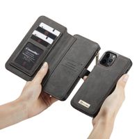 CaseMe Luxuriöse 2-in-1 Portemonnaie-Klapphülle iPhone 12 (Pro)