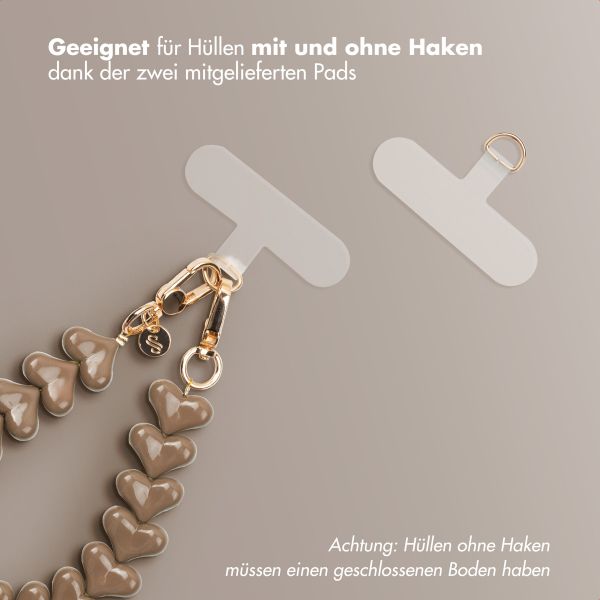 Selencia Lova Handgelenkbande - Mocha Brown