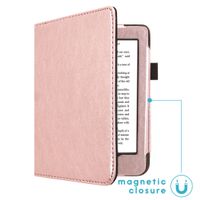 imoshion Vegan Leather Klapphülle Kobo Nia - Rosé gold