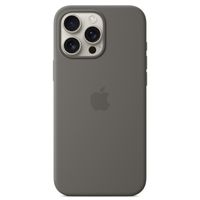 Apple Silikon-Case MagSafe für das Apple iPhone 16 Pro Max - Stone Gray