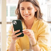 Accezz Liquid Silikoncase Samsung Galaxy A16 - Dunkelgrün