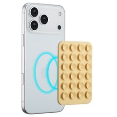 Selencia MagSafe-Saugnapf-Handyhalterung - Butter Yellow