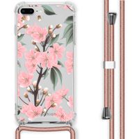 imoshion Design Hülle mit Band für das iPhone 8 Plus / 7 Plus - Cherry Blossom