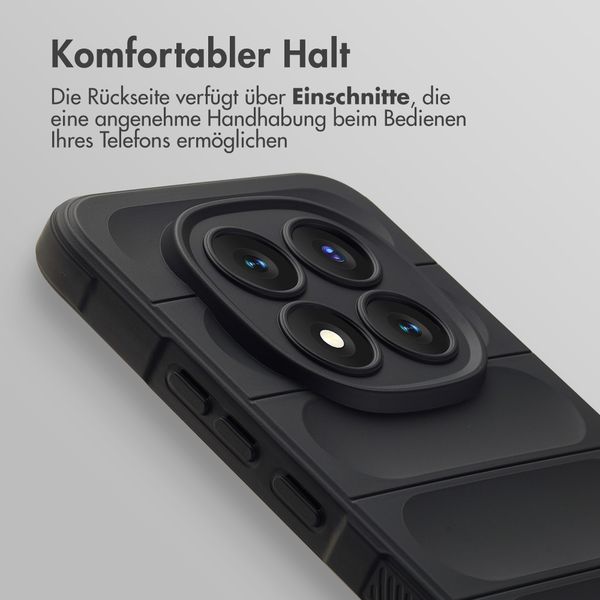 imoshion EasyGrip Backcover Xiaomi Redmi Note 15 Pro Plus (5G) - Schwarz