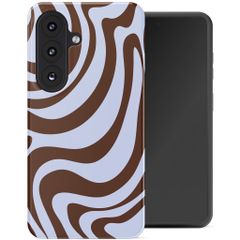 Selencia Vivid Rückabdeckung mit MagSafe Samsung Galaxy S26 - Dream Swirl Chocolate
