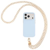 Selencia Bold Chain-Handykette (lang 130 cm) - Gold