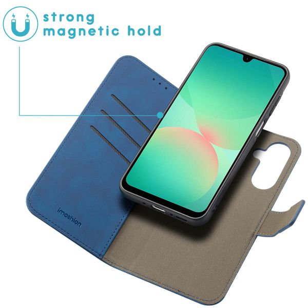 imoshion Entfernbare 2-1 Luxus Klapphülle Samsung Galaxy A26 - Blau