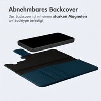 imoshion Herausnehmbare 2-in-1 Luxus-Bookcase Samsung Galaxy S26 - Blau