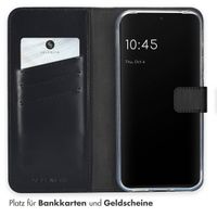 Selencia Echtleder Klapphülle Google Pixel 9 Pro XL - Schwarz