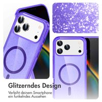 imoshion Sparkle Back Cover mit MagSafe Apple iPhone 17 Pro Max - Violett