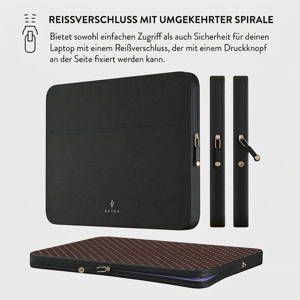 Burga Laptop Hülle 16 Zoll - Laptop Sleeve - Sorry Busy