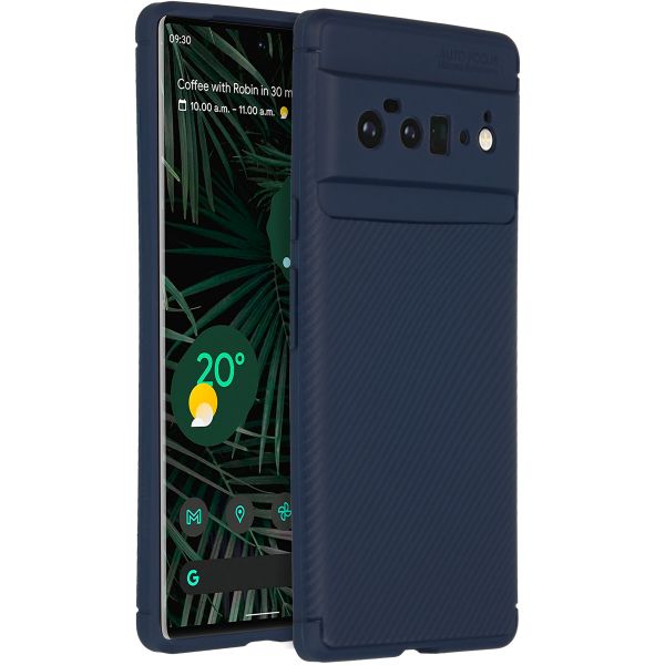 imoshion Carbon-Hülle für das Google Pixel 6 Pro - Blau