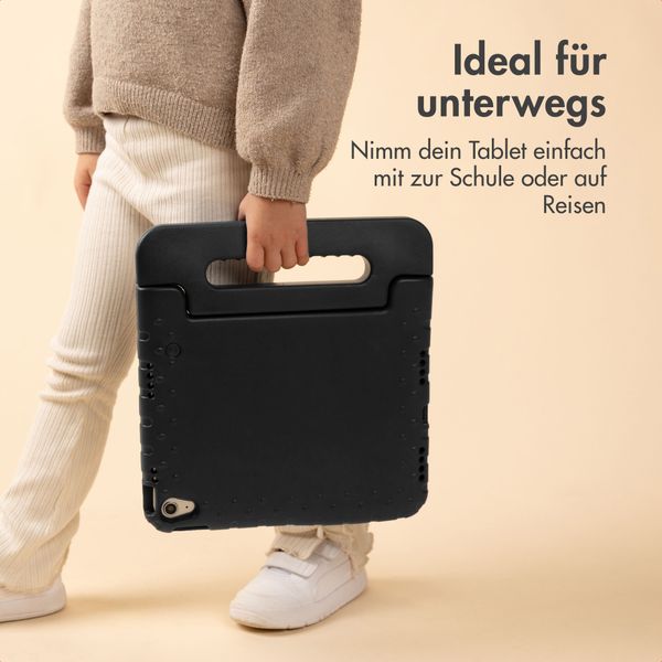 imoshion Schutzhülle mit Handgriff kindersicher Apple iPad 11 (2025) 11 Zoll A16 / iPad 10 (2022) 10.9 Zoll - Schwarz