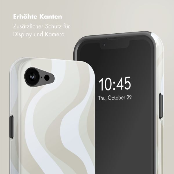 Selencia Vivid Rückabdeckung mit MagSafe Apple iPhone 16e - Desert Waves Beige