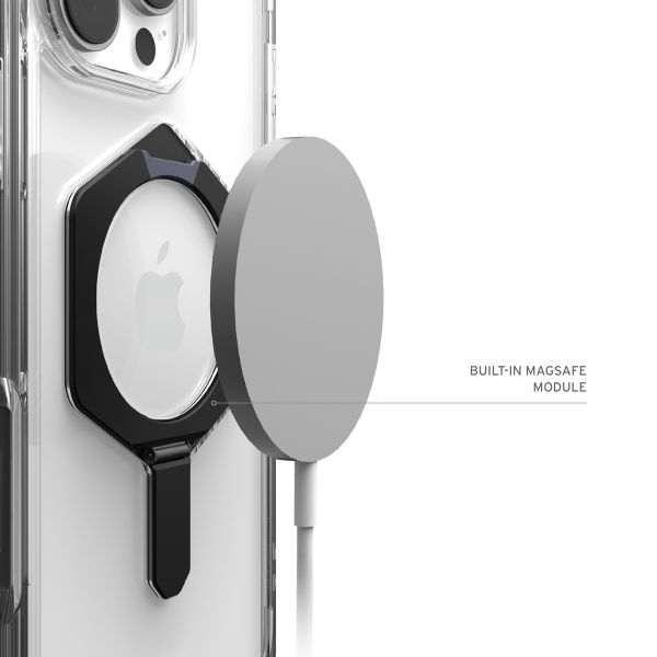 UAG Plyo XTE Backcover mit MagSafe und Kickstand Apple iPhone 16 Pro - Clear / Black