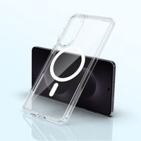Accezz Xtreme Impact Backcover mit MagSafe Samsung Galaxy S25 Edge - Transparent