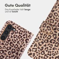 imoshion Design Klapphülle Samsung Galaxy S23 - Leopard Mood