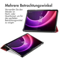 imoshion Trifold Klapphülle für das Lenovo Tab P11 (2nd gen) - Rot