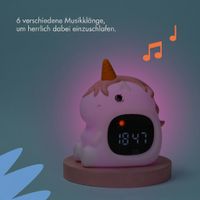 imoshion Kids Schlaftrainer - Nachtlicht mit Lautsprecher - Kinderwecker - Unicorn