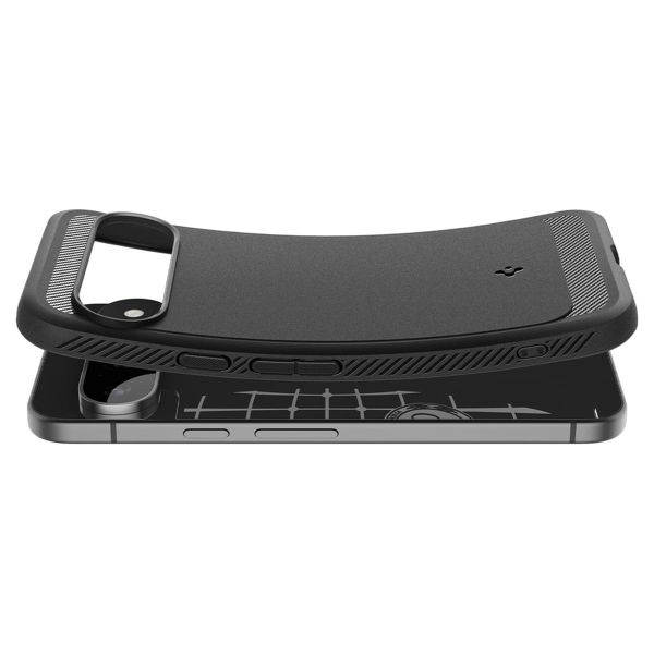 Spigen Rugged Armor Case für das Google Pixel 9 / 9 Pro - Schwarz