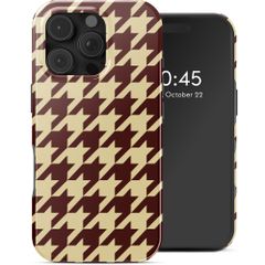 Selencia Vivid Rückabdeckung mit MagSafe Apple iPhone 16 Pro Max - Pied-de-Poule