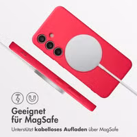 imoshion Color Back Cover mit MagSafe Samsung Galaxy S25 - Neon Pink