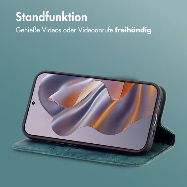 imoshion Slim Klapphülle Motorola Thinkphone 25 / Edge 50 Neo / Edge 60 Neo - Grün