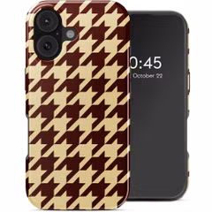 Selencia Vivid Rückabdeckung mit MagSafe Apple iPhone 17 - Pied-de-Poule