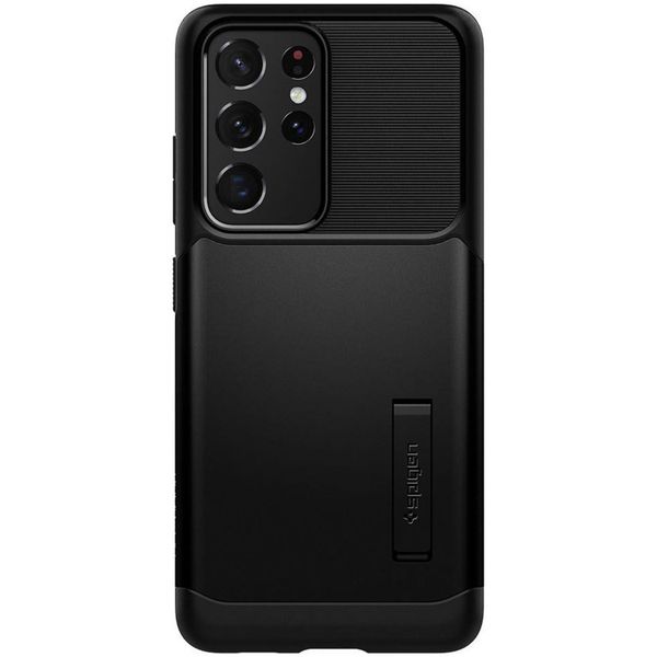 Spigen Slim Armor™ Case Schwarz für das Samsung Galaxy S21 Ultra