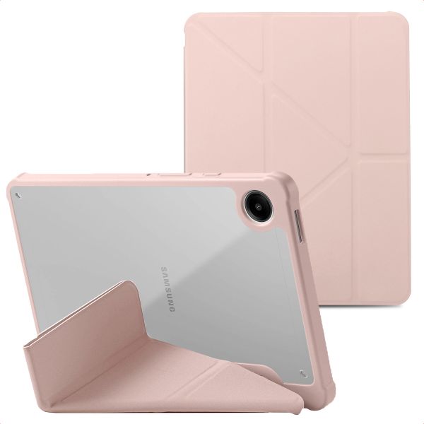 imoshion Origami Klapphülle Samsung Galaxy Tab A9 8.7 Zoll - Rosa