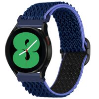 imoshion Elastisches Nylonarmband -   Universelle 20 mm Anschluss - Dunkelblau