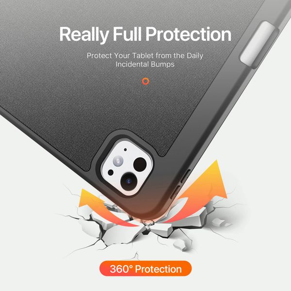 Dux Ducis Domo Klapphülle Apple iPad Pro 13 (2024) M4 - Schwarz