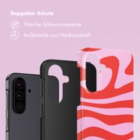 Selencia Vivid Back Cover Samsung Galaxy A37 (5G) - Dream Swirl Pink