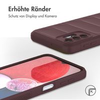 imoshion EasyGrip Back Cover für das Samsung Galaxy A13 (4G) - Aubergine