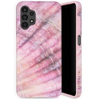 Selencia Aurora Fashion Back Case für das Samsung Galaxy A13 (4G) - ﻿Strapazierfähige Hülle - 100 % recycelt - Ocean Shell Purple