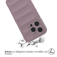 imoshion EasyGrip Back Cover für das iPhone 14 Pro - Violett