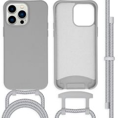 imoshion Color Backcover mit abtrennbarem Band Apple iPhone 14 Pro Max - Grau