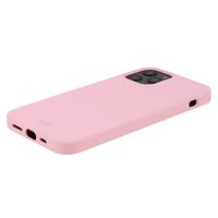 Holdit Silicone Case Apple iPhone 12 (Pro) - Pink