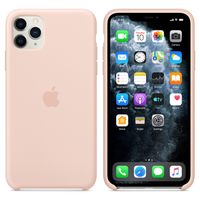 Apple Silikon-Case Pink Sand für das iPhone 11 Pro Max