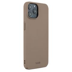 Holdit Slim Case für das iPhone 12 (Pro) - Mocha Brown