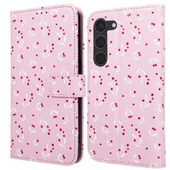 imoshion Design Klapphülle Samsung Galaxy S23 - Blush Berries
