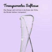 Personalisierte Hülle mit elegantem Herz iPhone SE (2022 / 2020) / 8 / 7 - Transparent