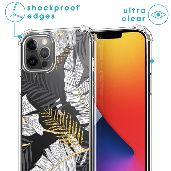 imoshion Design Hülle mit Band für das iPhone 12 Pro Max - Glamour Botanic